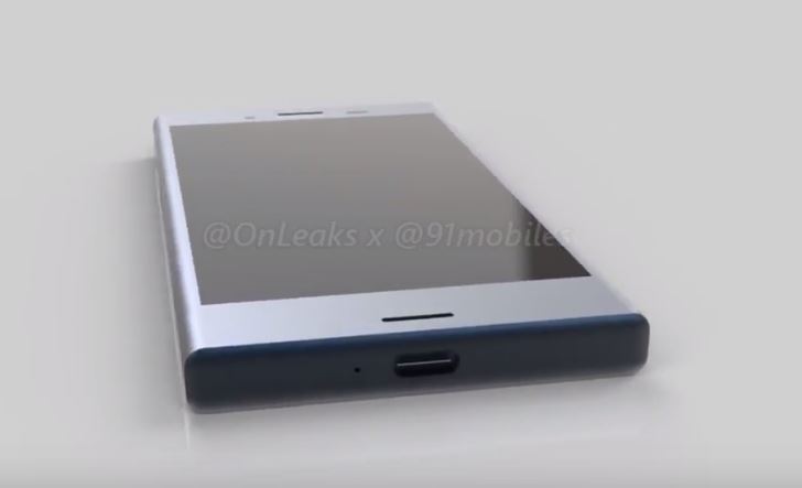 Renders for Sony Xperia XZ1 Compact leaked 2