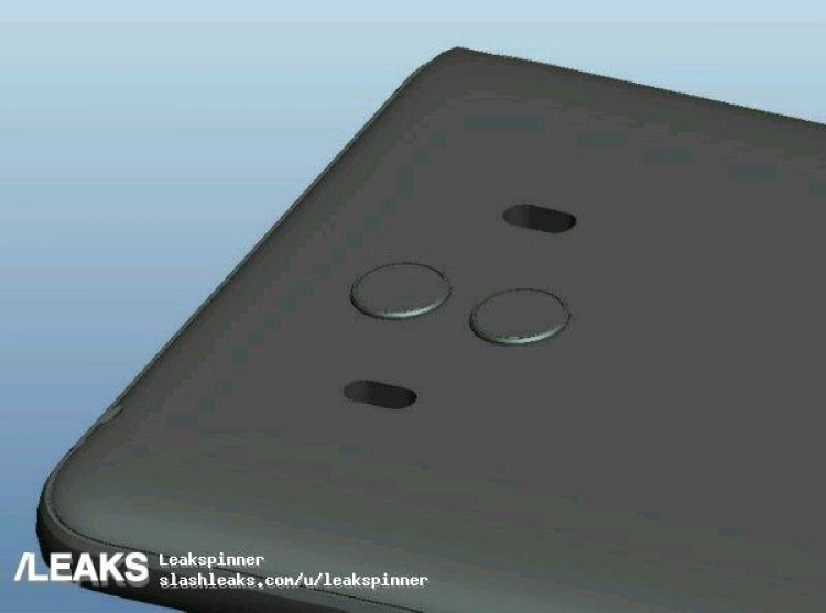 Huawei Mate 10 CAD renders leaked allegedly 11