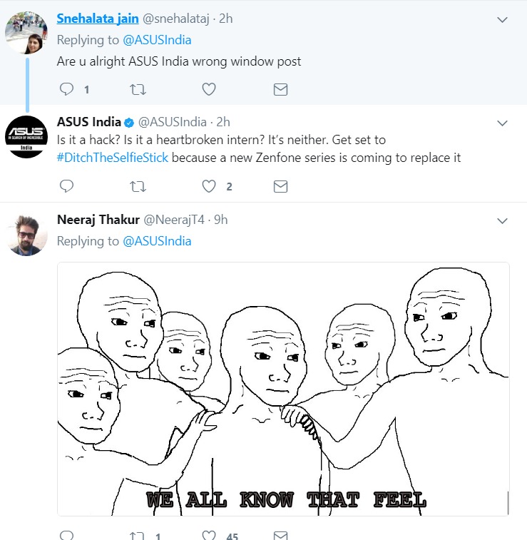 ASUS's Twitter accounts hacked? Tweeting weird things and gets trolled 3 ASUS's Twitter accounts hacked? Tweeting weird things and gets trolled 3