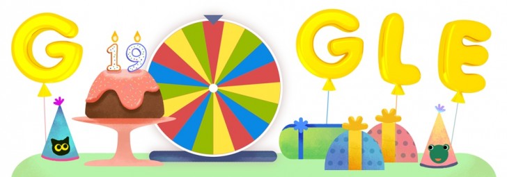 Google Turns 19 Years old today, Let's celebrate with Google 7