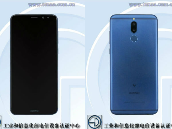 A Huawei smartphone with 4 cameras gets certified by TENAA 12