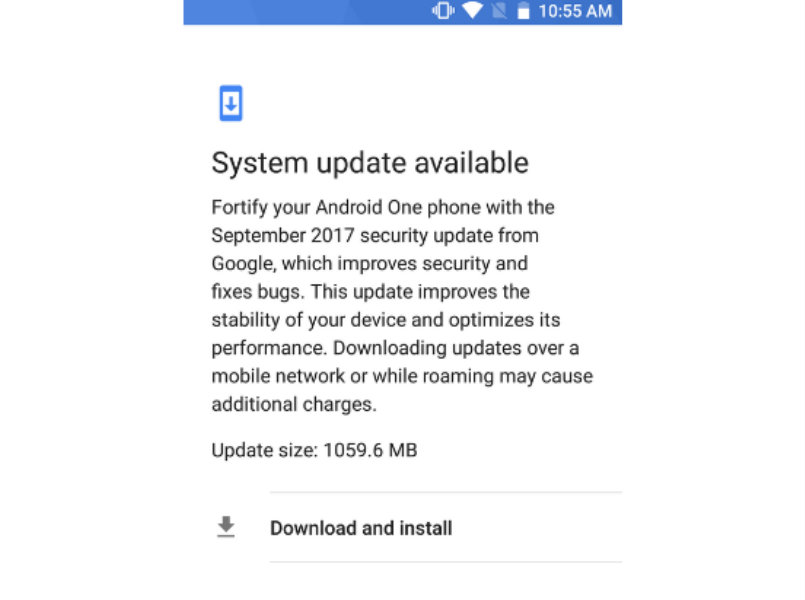 Mi A1 receives its first update, Includes September security patches 1