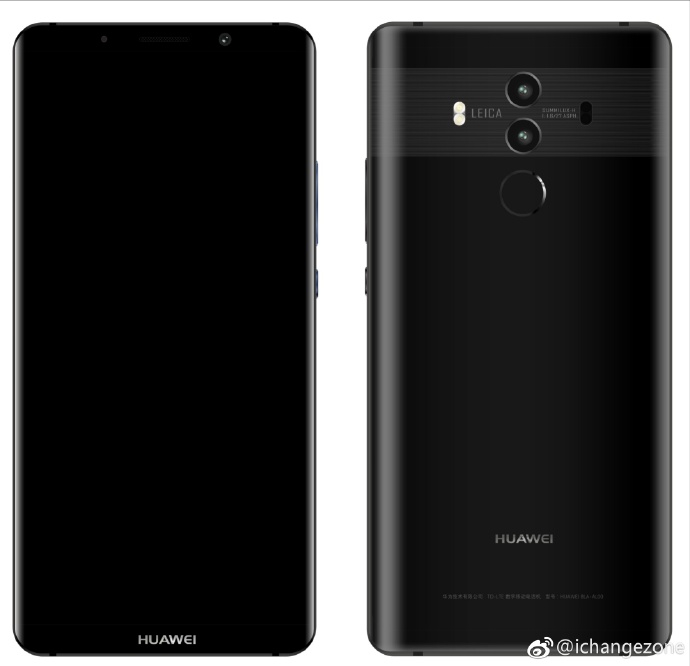 Huawei Mate 10 Pro leaks wild, reveals design 2 Huawei Mate 10 Pro leaks wild, reveals design 2