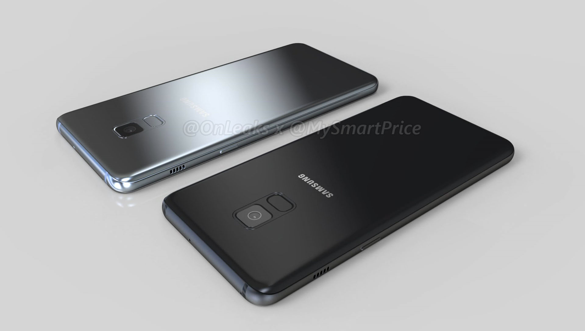Samsung Galaxy A5 (2018) and Galaxy A7 (2018) renders, specs surface 2