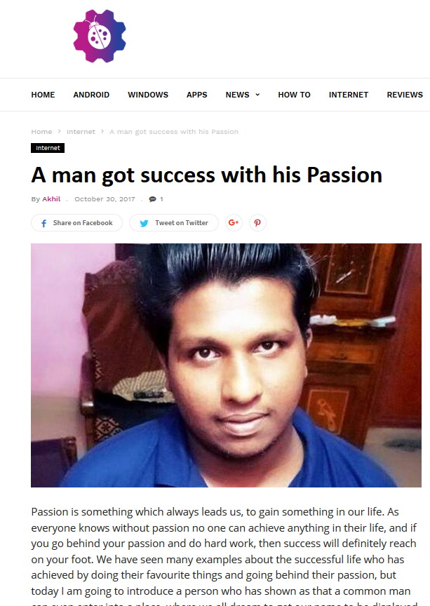 Our Editor-In-Chief AKHIL G Was Honoured By Google In Their Hall Of Fame 2 AKHIL G