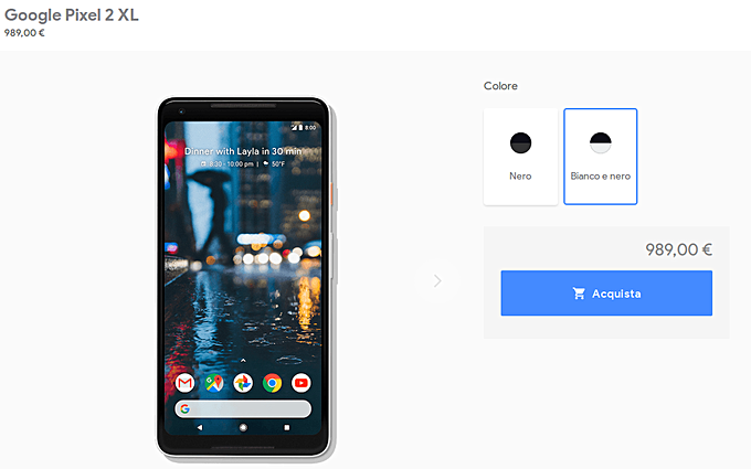 You can now buy the Google Pixel 2 XL in Italy and Spain 2 You can now buy the Google Pixel 2 XL in Italy and Spain 1