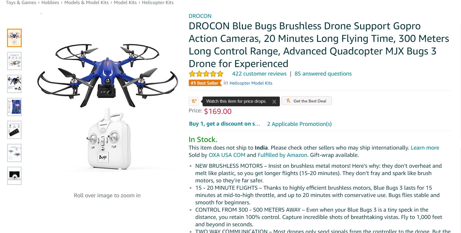 Deal: Grab DROCON Drone at just $78.99 [53%off] (COUPON) 8