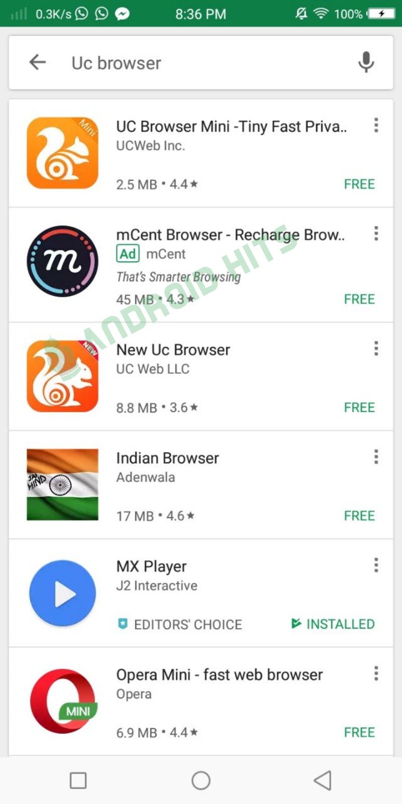 Google Removes UC Browser from the Play Store for spying user data 2