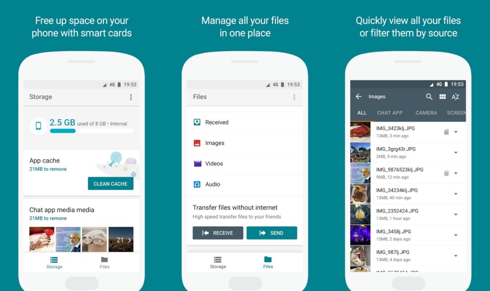Google tests Files Go, a Smart File Manager App 1