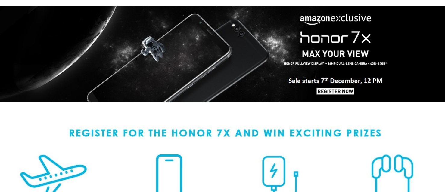 Grab a Honor 7X smartphone for just $1 at tomorrow's flash sale 5