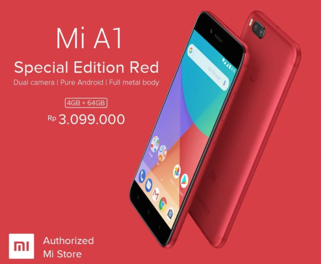 Xiaomi launches Mi A1 in special Edition Red 5