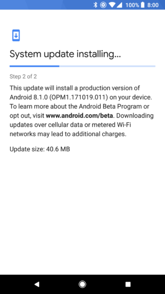 Google starts rolling out Android 8.1 Oreo to Pixel 2 and Pixel 2 XL 2 Google starts rolling out Android 8.1 Oreo to Pixel 2 and Pixel 2 XL 2