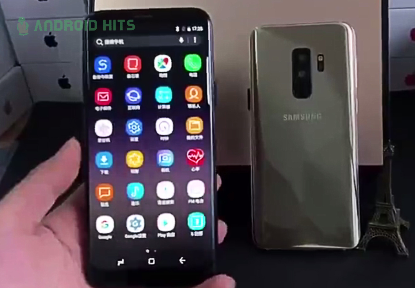 Exclusive finding: Samsung Galaxy S9+ leaks in another video; this time with screen on 1
