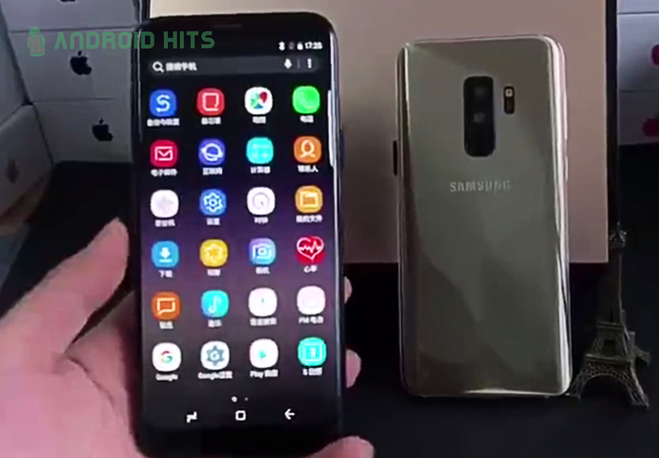 Exclusive finding: Samsung Galaxy S9+ leaks in another video; this time with screen on 9