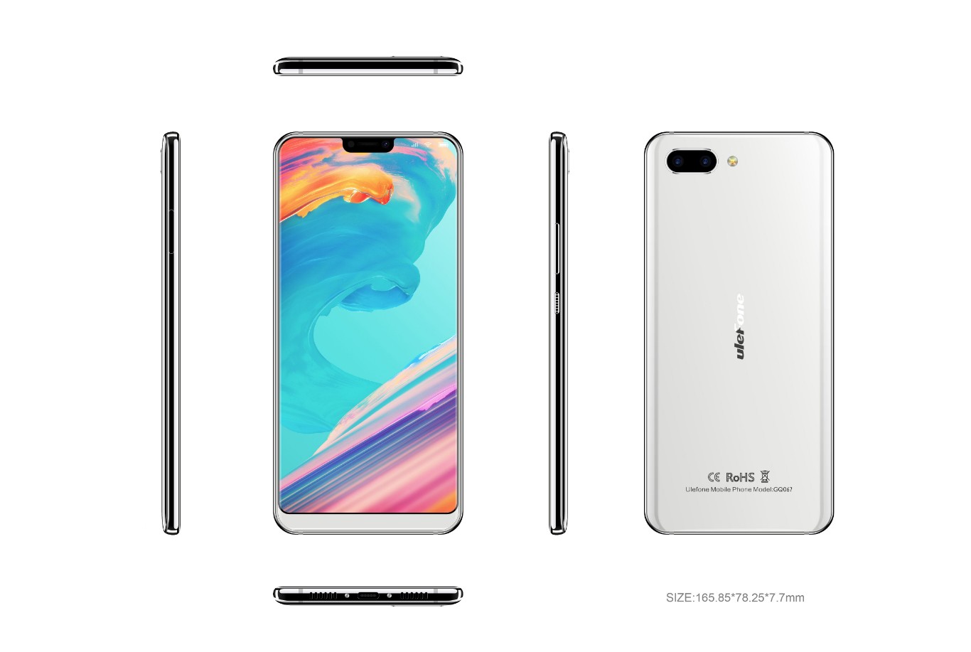 Ulefone T2 Pro to launch in MWC 2018; Mediatek Helio P70, iPhone X-like notch 2