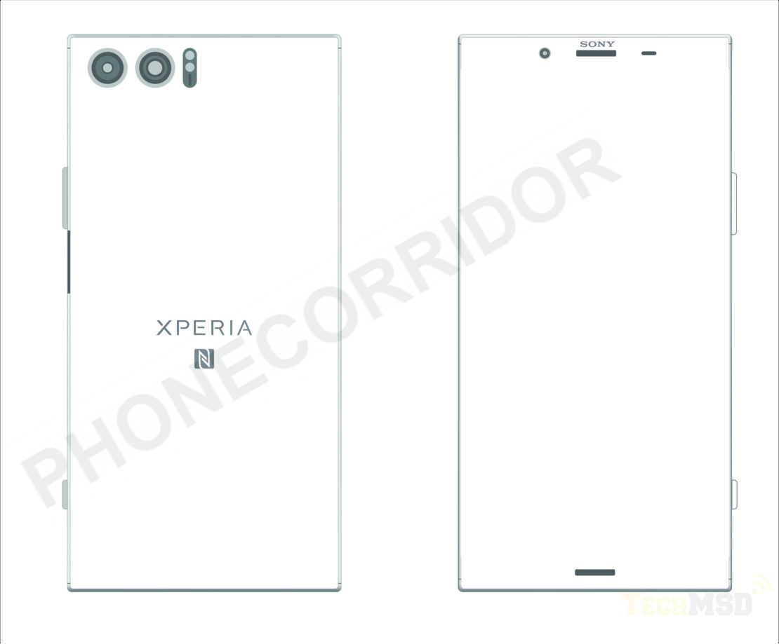 Sony Xperia XZ Pro supposed schematics leaked; sports dual-camera 2