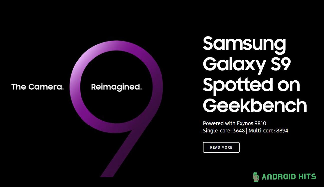 Samsung Galaxy S9 with Exynos 9810 spotted on Geekbench 3