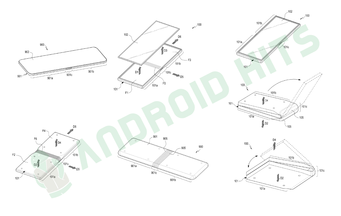 Samsung patents flexible display with Surface Book-like hinge for Galaxy X 2 Samsung patents flexible display with Surface Book-like hinge for Galaxy X 2