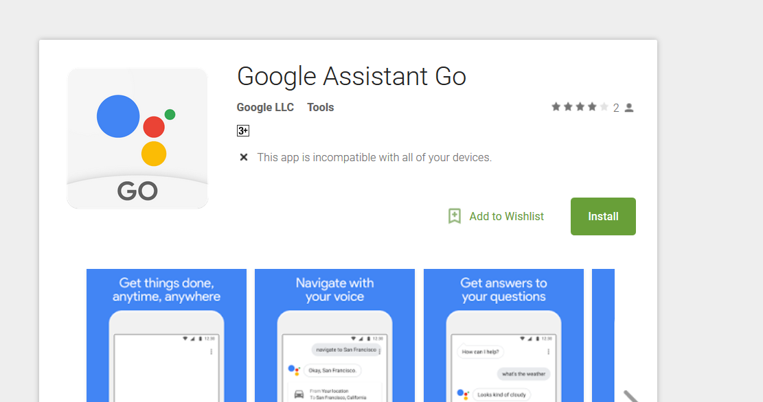 Google releases Google Assistant Go for low RAM phones 1