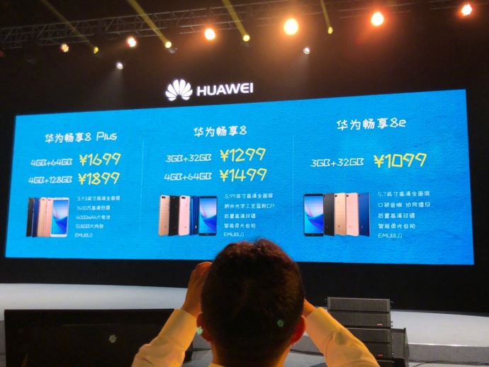 Huawei launches Enjoy 8, Enjoy 8 Plus, Enjoy 8e in China with 18:9 Displays, Dual-Cameras 1