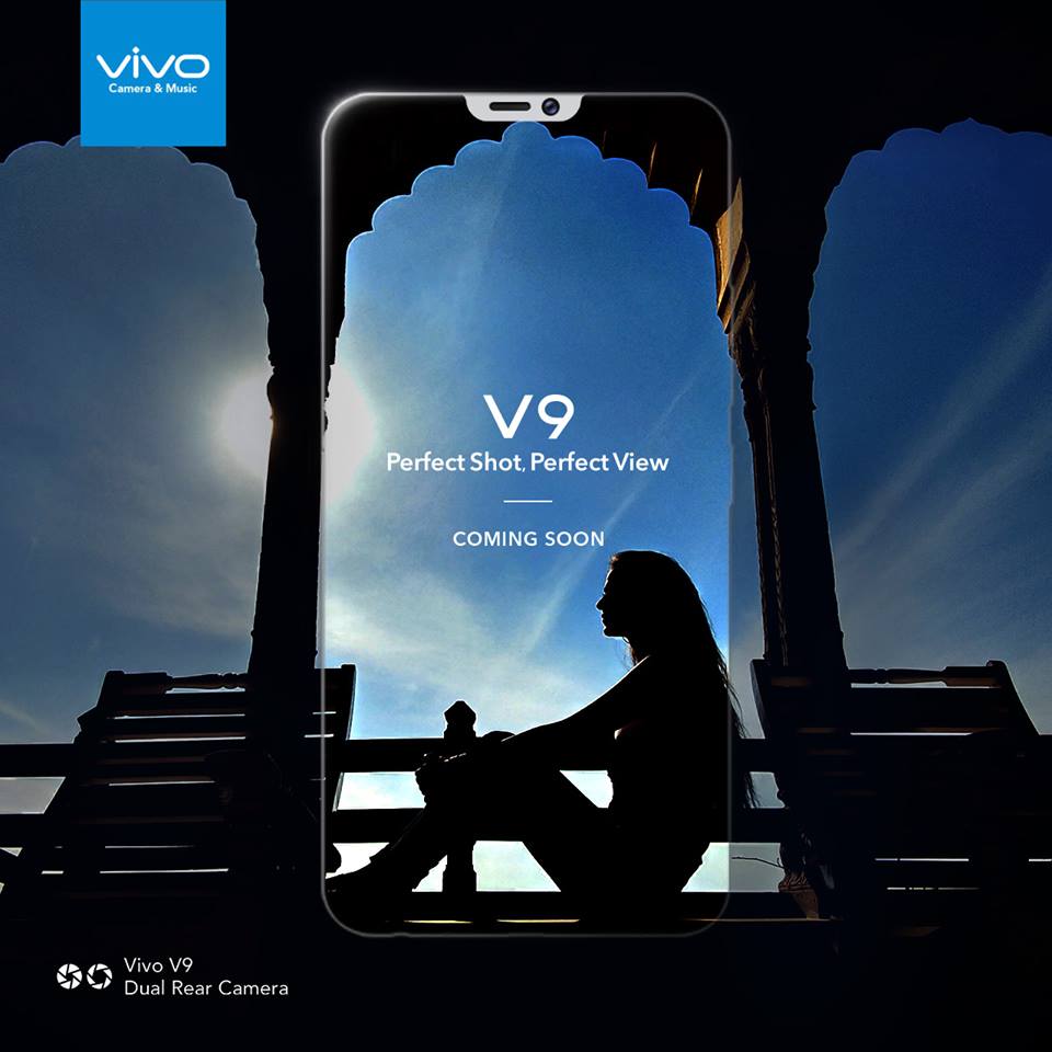 Vivo to launch V9 with iPhone X-like notch and dual rear cameras on March 23 2 Vivo to launch V9 with iPhone X-like notch and dual rear cameras on March 23 2