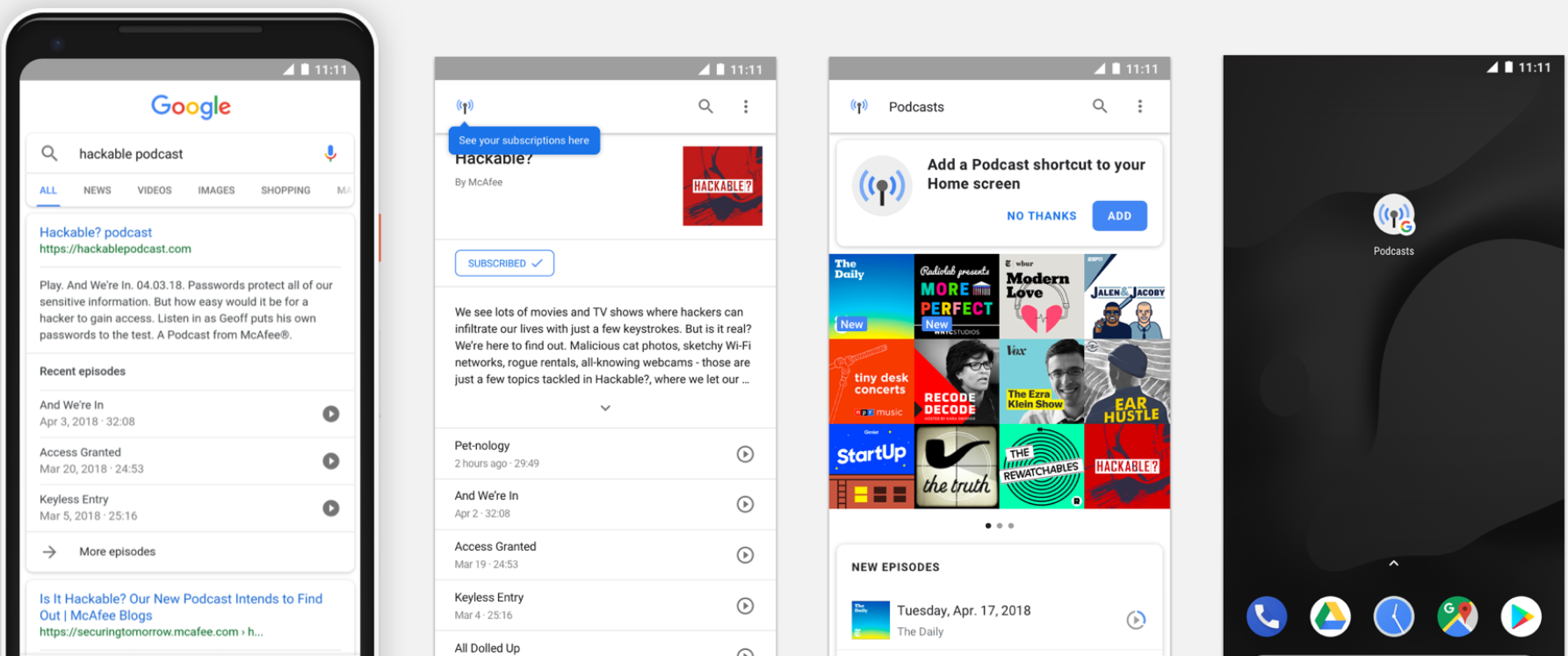 Google introduces a new podcast player for Android 2