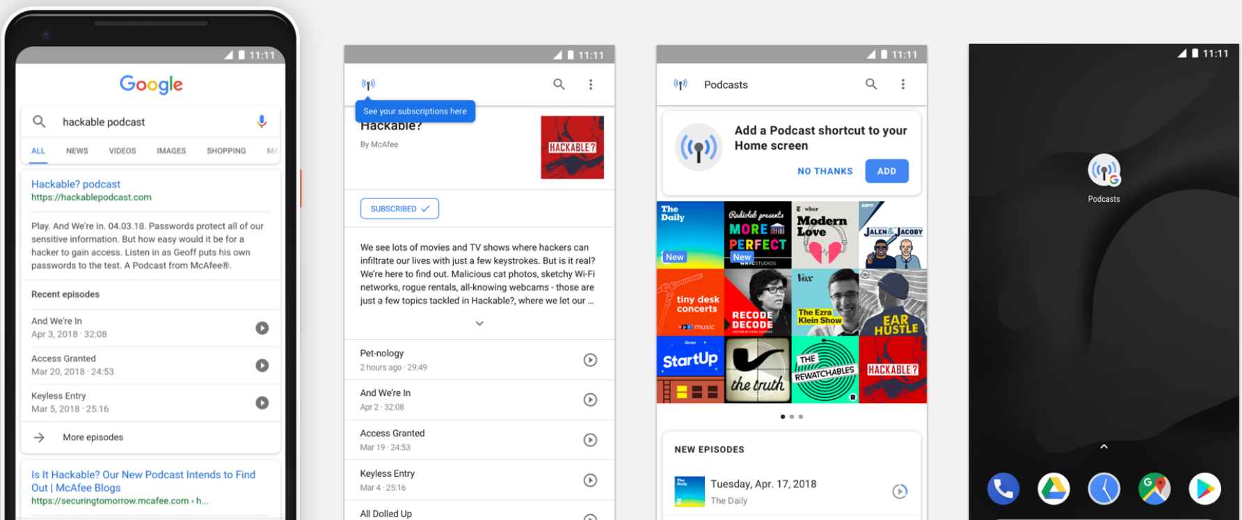 Google introduces a new podcast player for Android 2 Google introduces a new podcast player for Android 2