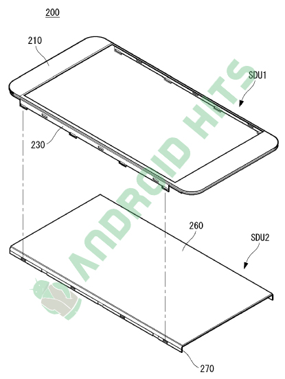 LG Patents Flexible/Detachable Smartphone design 3