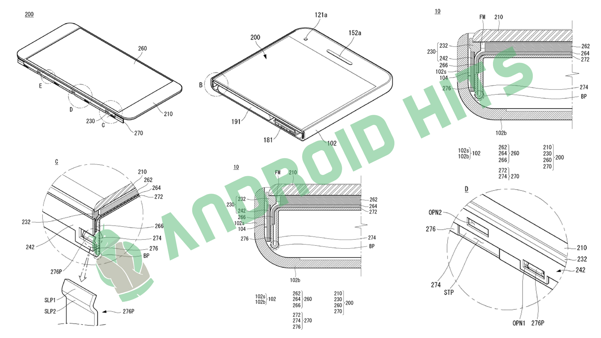 LG Patents Flexible/Detachable Smartphone design 2