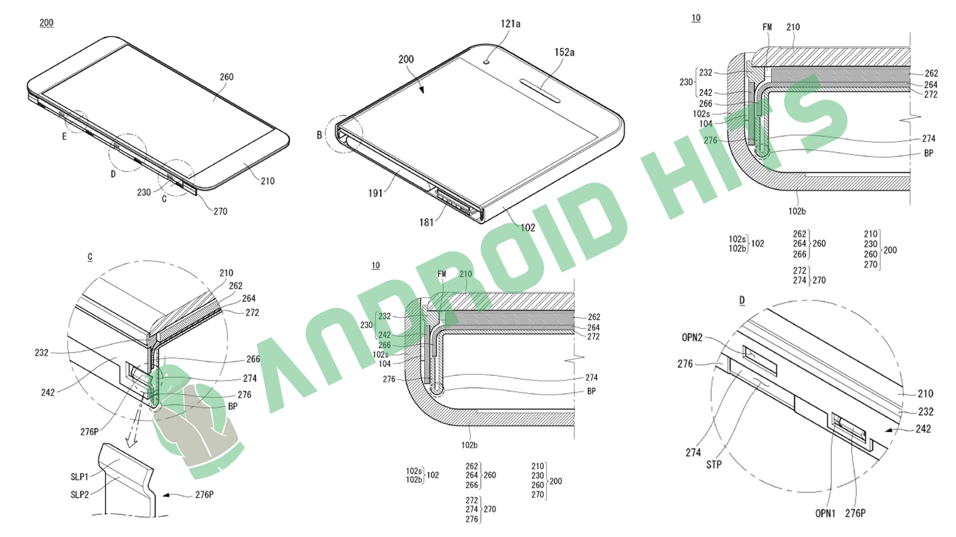 LG Patents Flexible/Detachable Smartphone design 2 LG Patents Flexible/Detachable Smartphone design 2