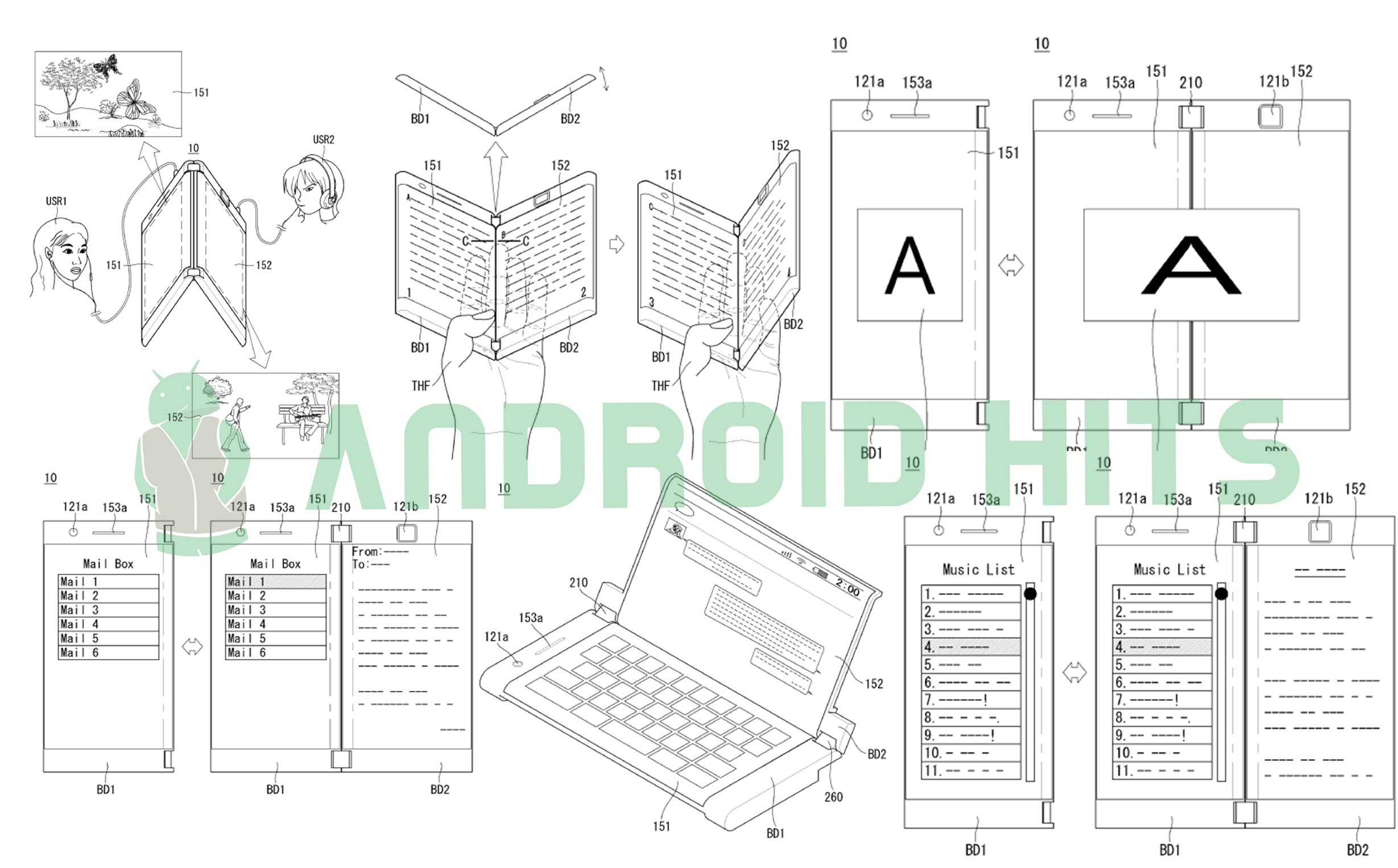 Patent shows LG's dual-screen foldable smartphone 3 Patent shows LG's dual-screen foldable smartphone 3