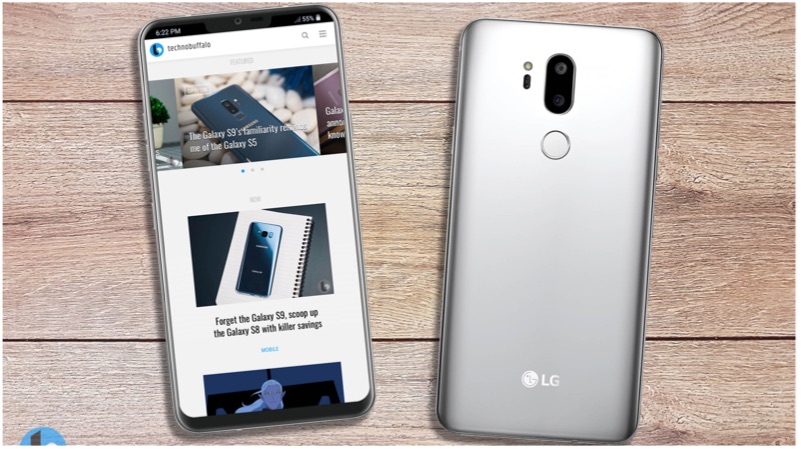 LG G7 ThinQ Promo Image leaks, Design revealed 2 LG Q7 ThinQ