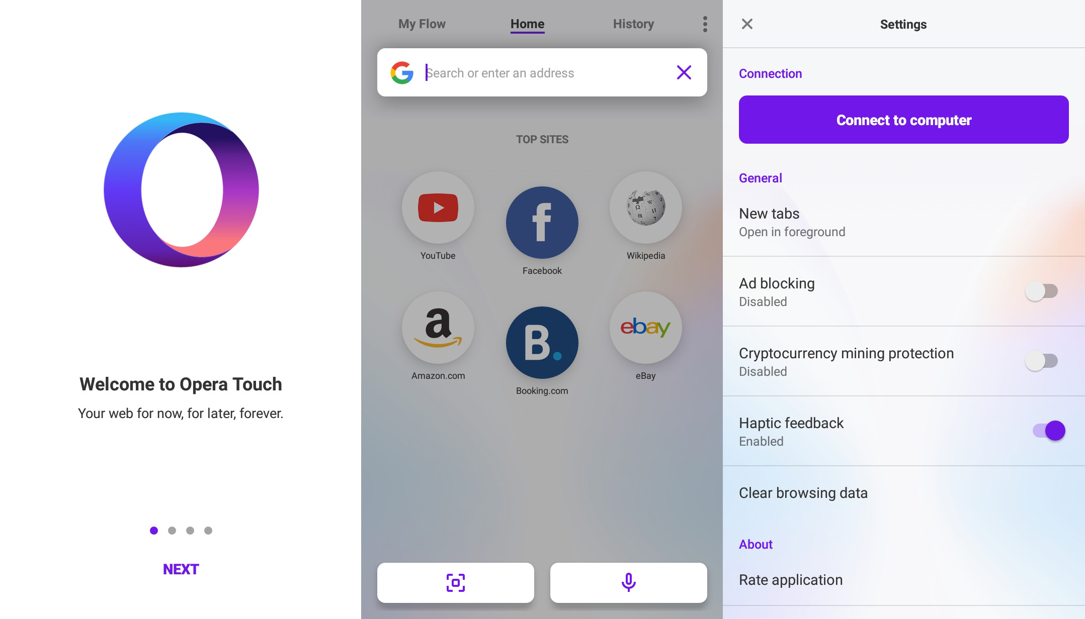 Opera Touch: a cool new browser for busy people 2 Opera Touch