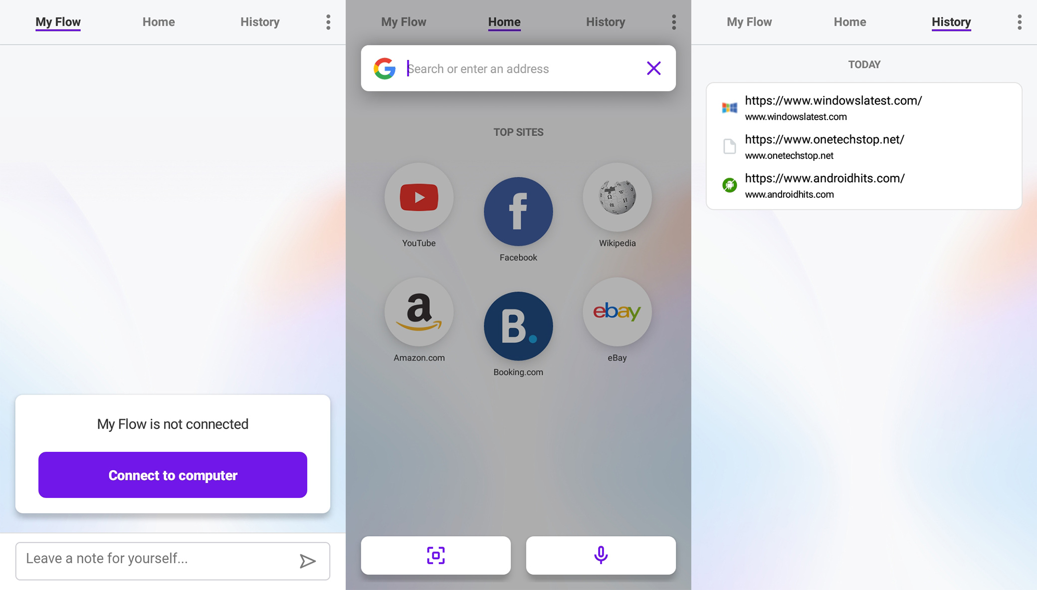 Opera Touch: a cool new browser for busy people 3 Opera Touch