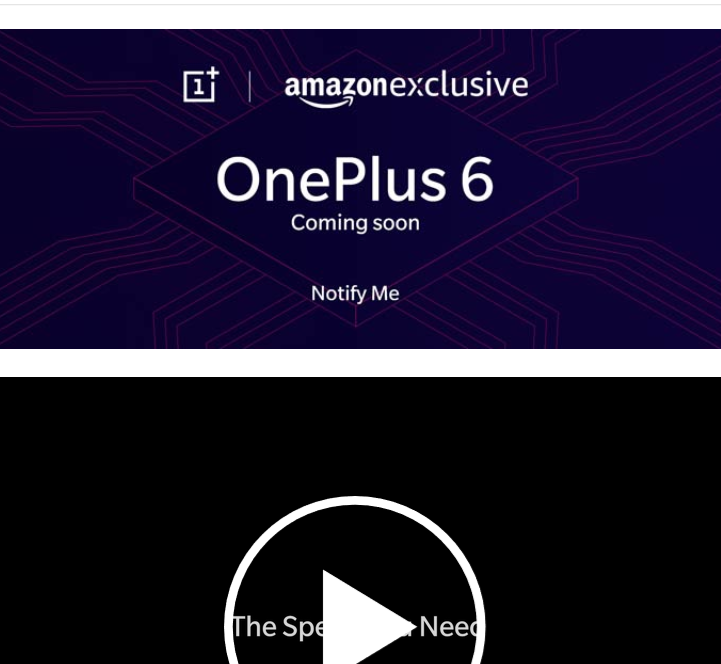 OnePlus 6 to launch in India soon, Amazon India promotion page is live 2 amazon oneplus 6