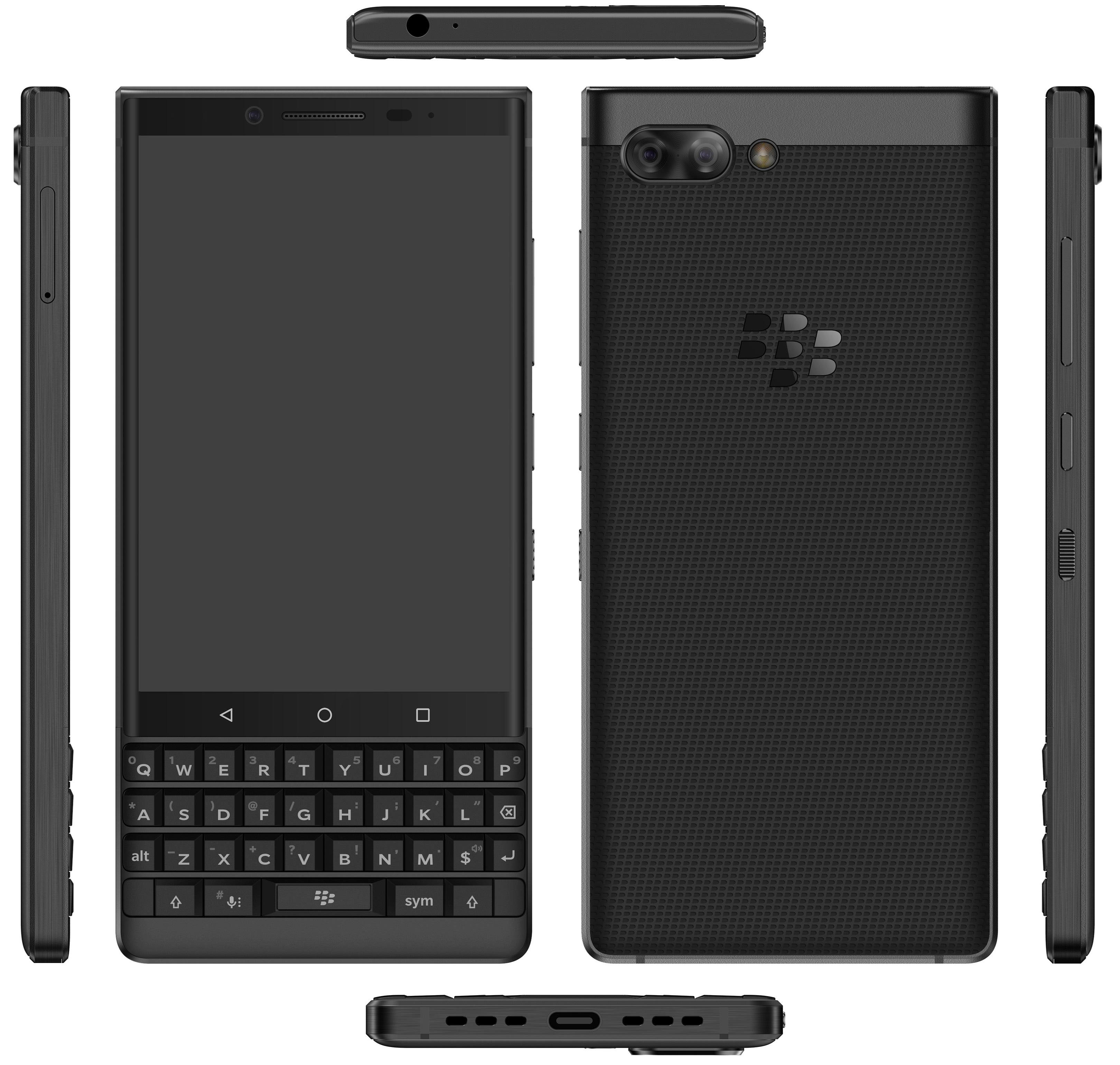 BlackBerry Athena: new renders show the device from all angles 1