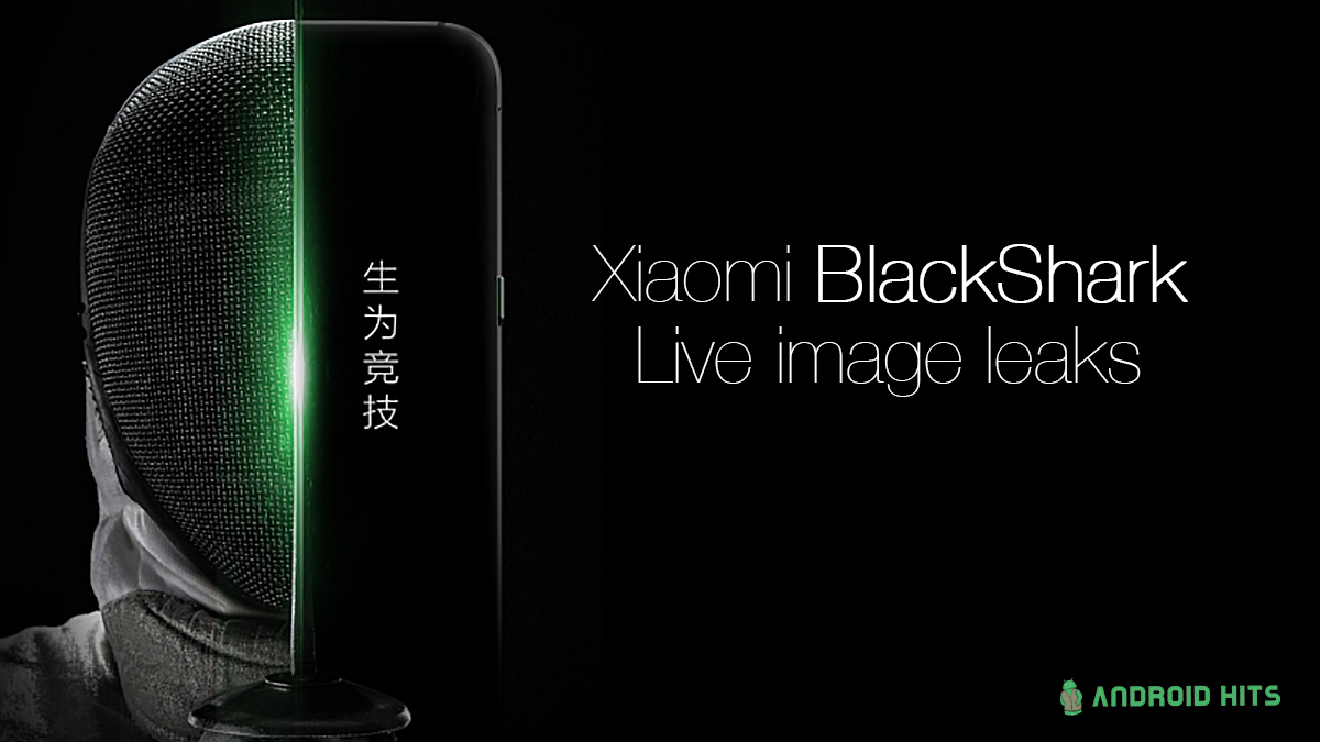 Xiaomi Blackshark gaming smartphone spotted in live image 1