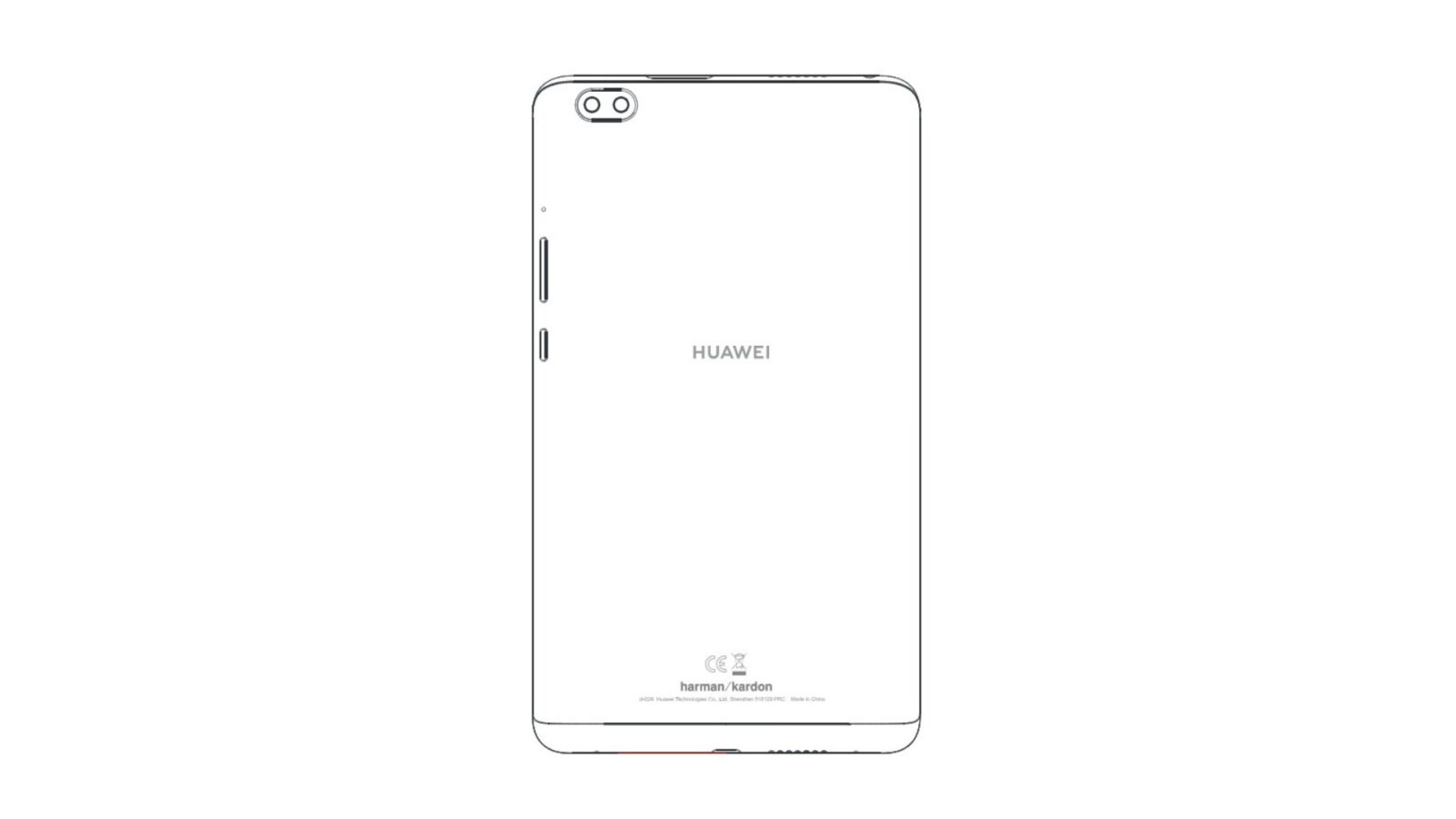 Huawei patents a water resistant MediaPad tablet with dual camera 2 Huawei patents a water resistant MediaPad tablet with dual camera 2