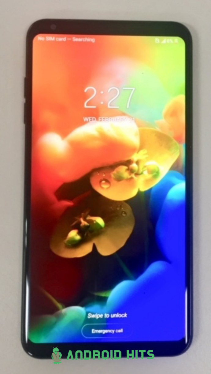 LG V35 ThinQ leaked in live image 2 LG V35 ThinQ