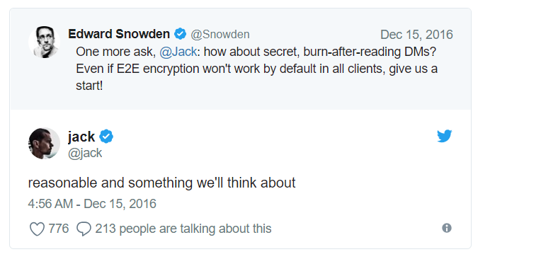 Twitter is working on encrypted conversations 3 Twitter is working on encrypted conversations 3
