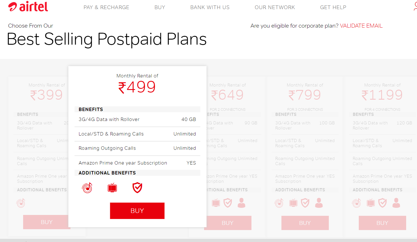 Airtel introduces new Postpaid plans: Unlimited voice calls and 75GB of Data 2