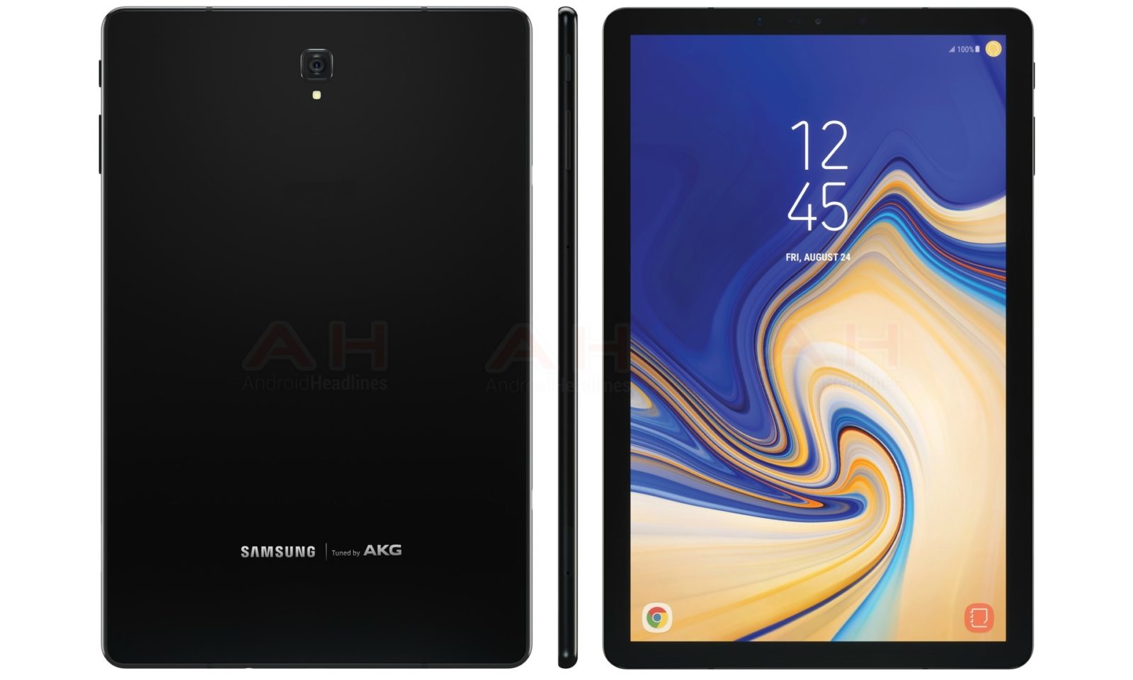 Samsung Galaxy Tab S4 renders appeared online 2 Samsung Galaxy Tab S4 Render