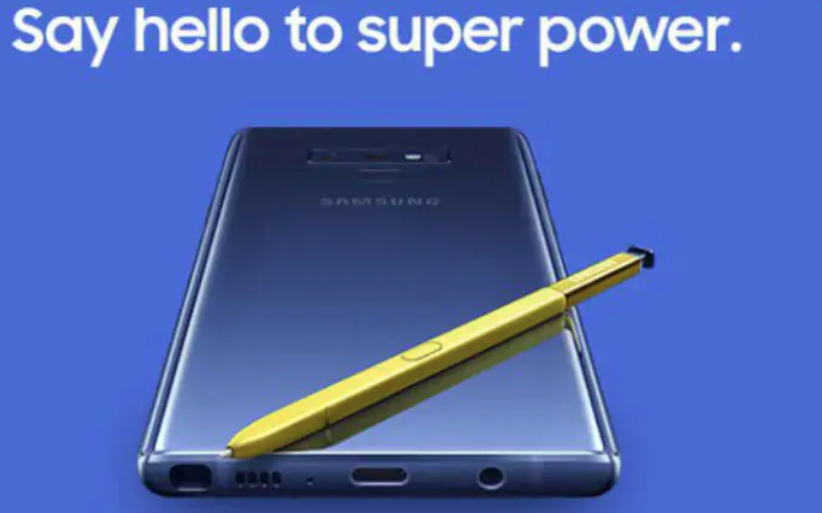 Samsung Galaxy Note 9 Official teaser video leaks, confirms the presence of 512GB storage 1