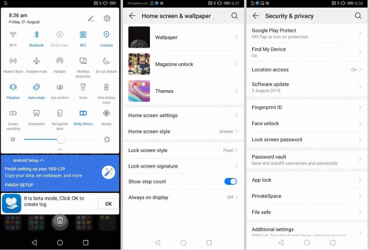 Huawei releases EMUI 9.0 Beta based on Android 9 Pie 2 EMUI 9 screenshot