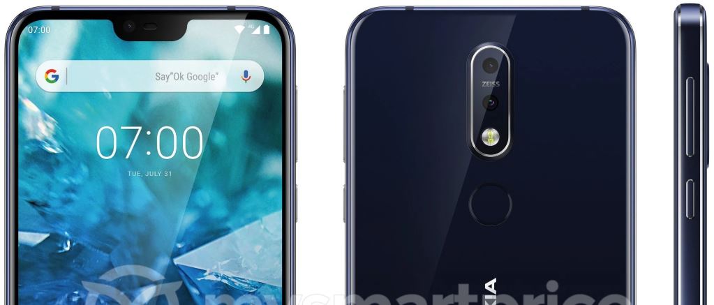 Nokia X7 or 7.1 render feat