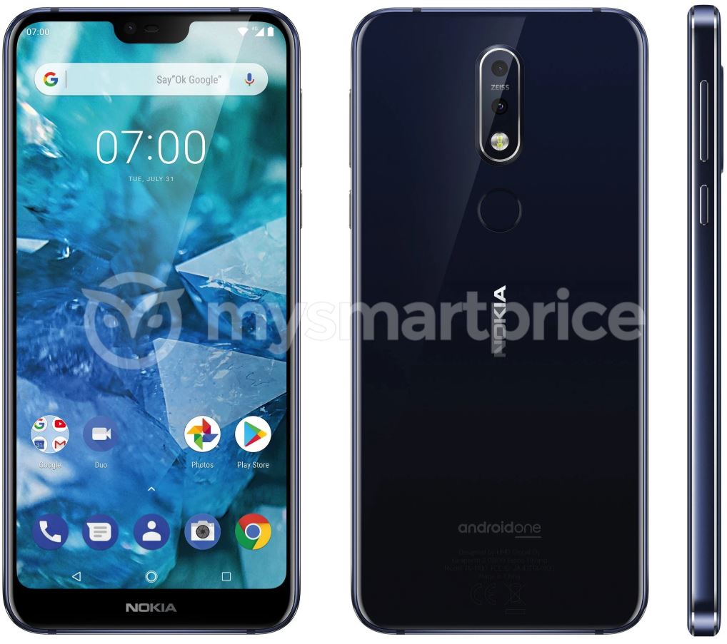 Nokia 7.1 Plus (X7) leaked render shows off notch, dual camera 2 Nokia X7 or 7.1 render