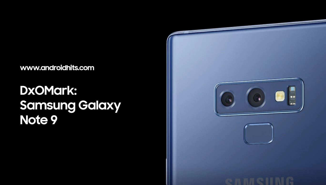 Samsung Galaxy Note 9 DxOMark Feat