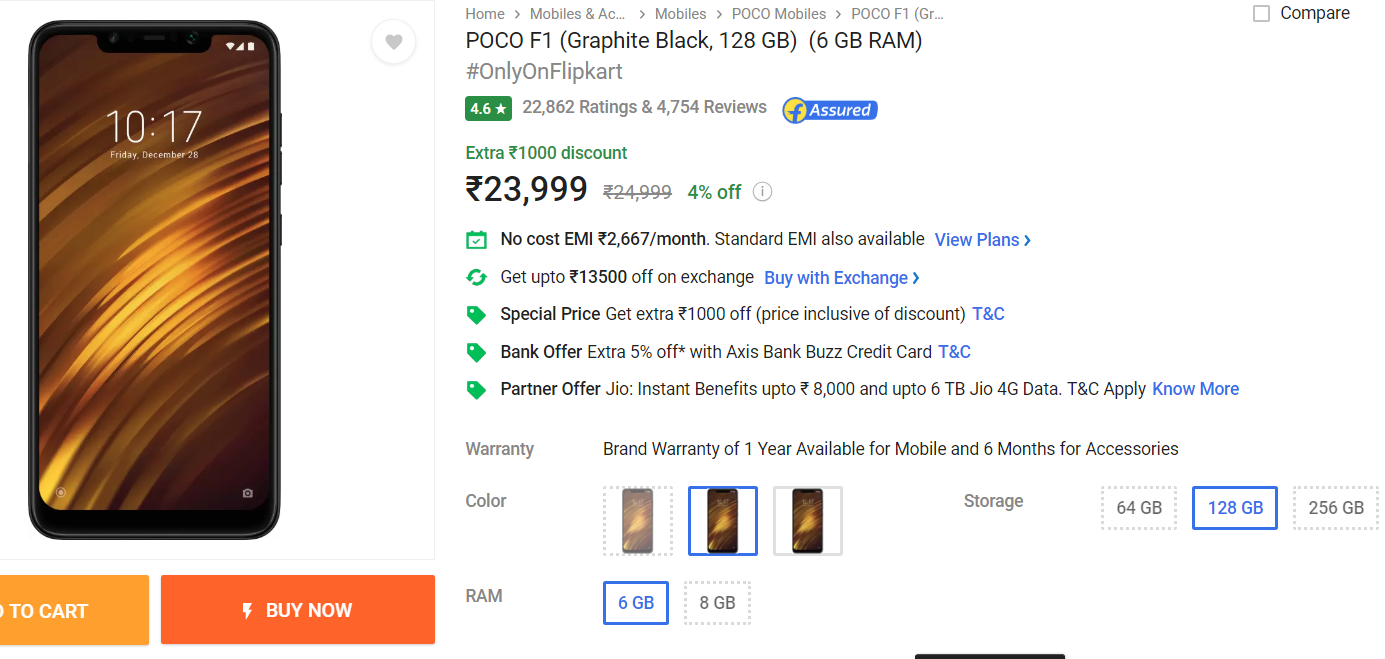 Pocophone F1 now available via open sale, Grab yours now 2 poco f1 open sale