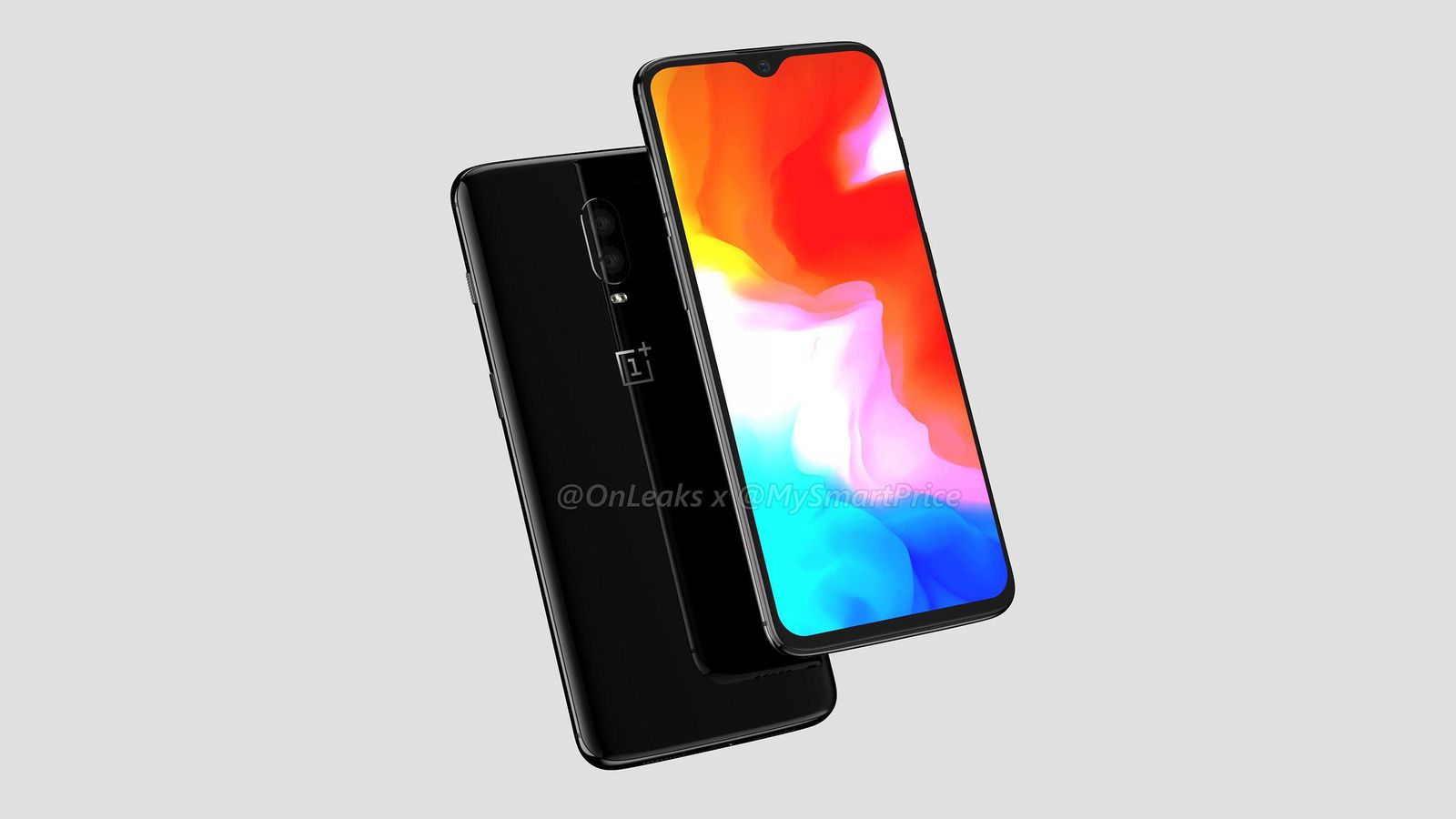 OnePlus 6T leaked render AndroidHits