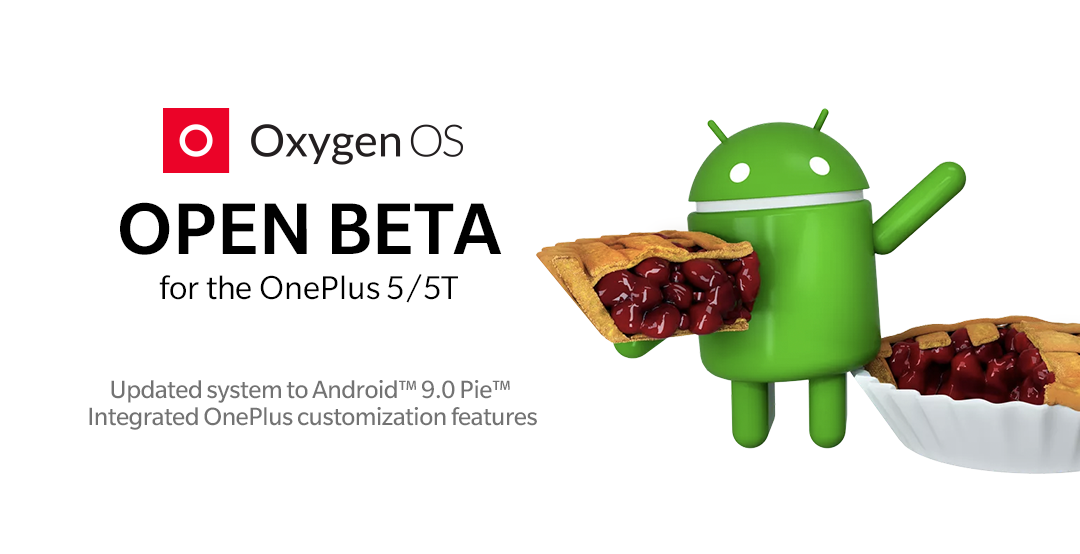 OnePlus 5 and OnePlus 5T gets Android Pie with OxygenOS beta 3